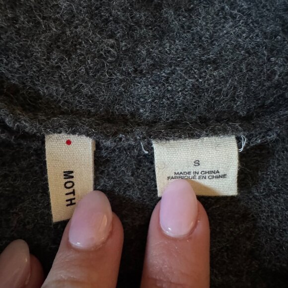 Moth Women's Wool Cardigan Jacket - Picture 5 of 9